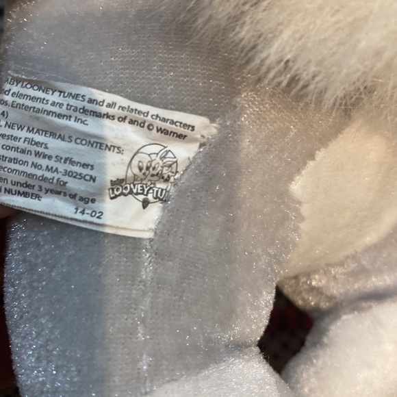 Baby Looney Tunes Buggs Bunny Plush 16” - Picture 6 of 12